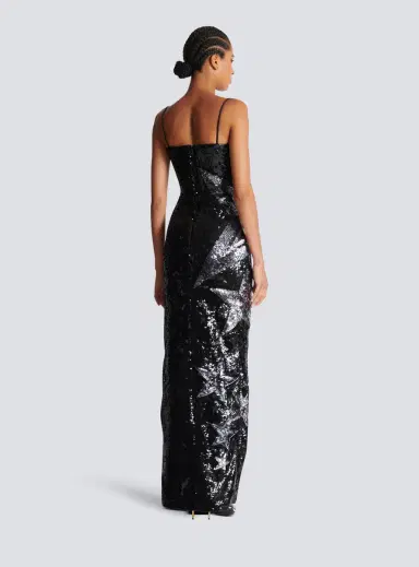 Balmain Embroidered maxi dress | Thumbnail 4