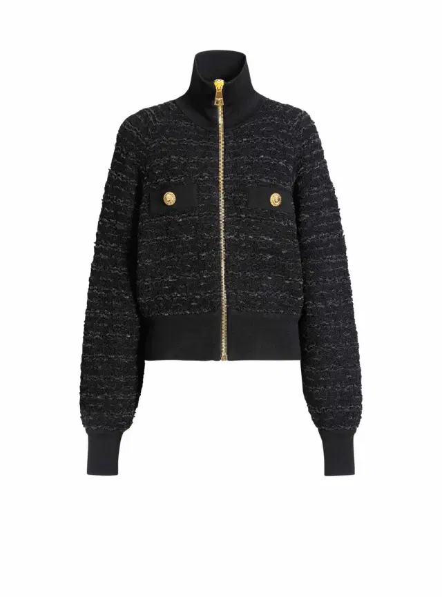 Balmain Tweed bomber jacket