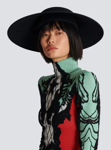 Balmain Velvet hat | Thumbnail 2