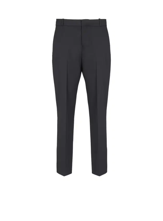 Balmain Straight-leg tailored wool trousers