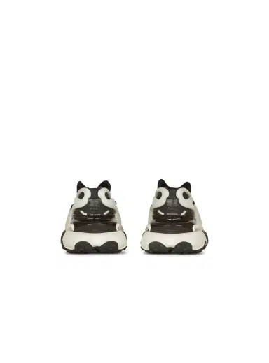 Balmain Unicorn low-top sneakers in neoprene and leather | Thumbnail 4