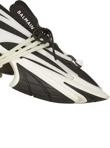 Balmain Unicorn low-top sneakers in neoprene and leather | Thumbnail 5