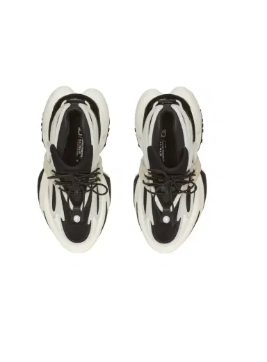 Balmain Unicorn low-top sneakers in neoprene and leather | Thumbnail 7