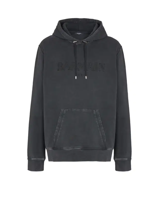 Balmain Vintage  embroidered hoodie
