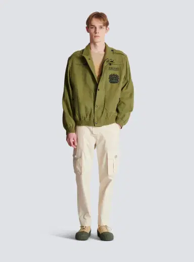Balmain Cotton cargo trousers | Thumbnail 2