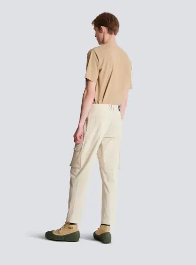Balmain Cotton cargo trousers | Thumbnail 4