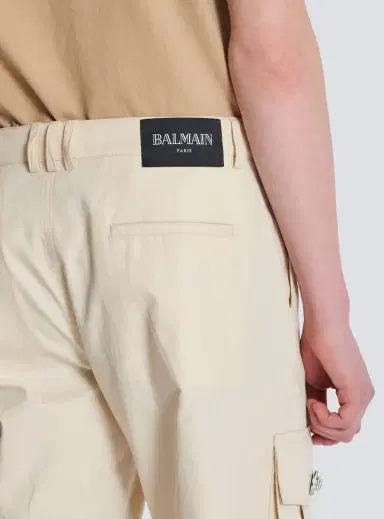 Balmain Cotton cargo trousers | Thumbnail 5