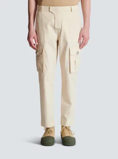 Balmain Cotton cargo trousers | Thumbnail 7