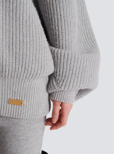 Balmain High-neck ribbed knit jumper | Thumbnail 5