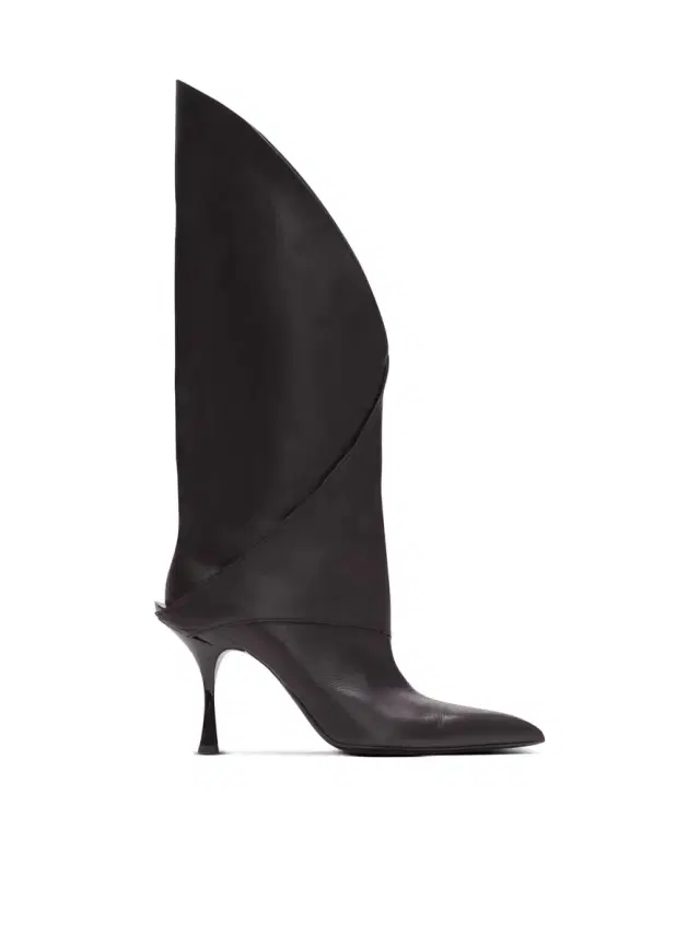 Balmain Twist heeled leather boots