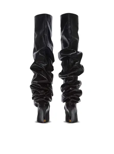 Balmain Wedge thigh-high boots | Thumbnail 4