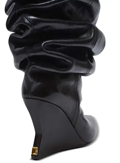 Balmain Wedge thigh-high boots | Thumbnail 5