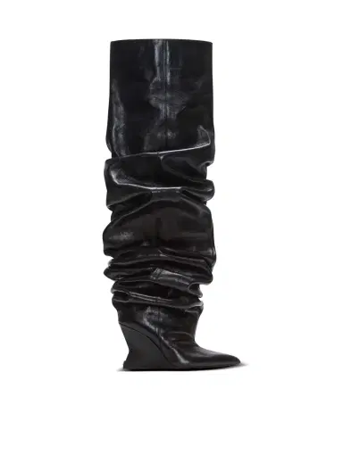 Balmain Wedge thigh-high boots | Thumbnail 1