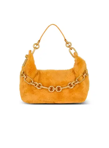 Balmain Medium Sync bag in shearling | Thumbnail 1 Balmain Medium Sync bag in shearling | Thumbnail 1