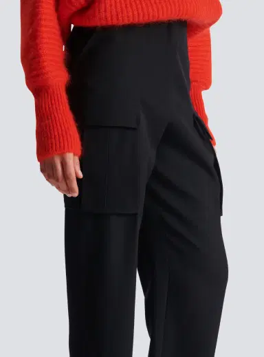 Balmain Cargo pants in grain de poudre wool | Thumbnail 5