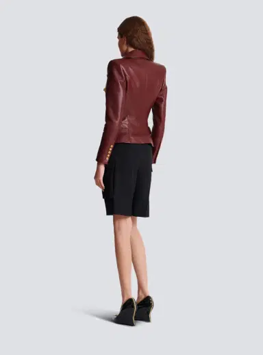 Balmain 6-buttons lambskin jacket | Thumbnail 4