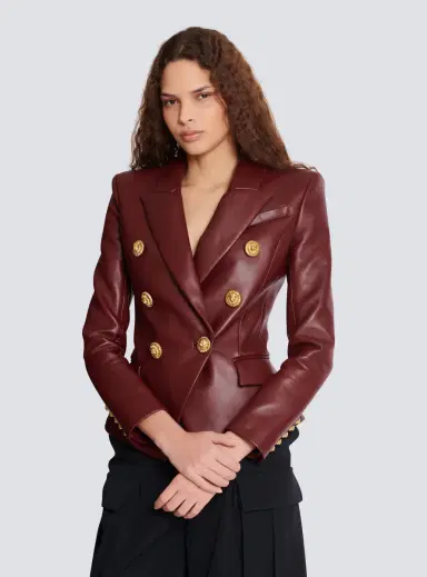Balmain 6-buttons lambskin jacket | Thumbnail 7