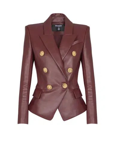 Balmain 6-buttons lambskin jacket | Thumbnail 1