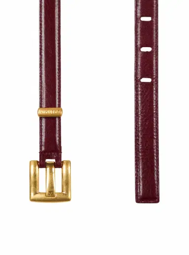 Balmain Anthem calfskin leather belt | Thumbnail 3 Balmain Anthem calfskin leather belt | Thumbnail 3