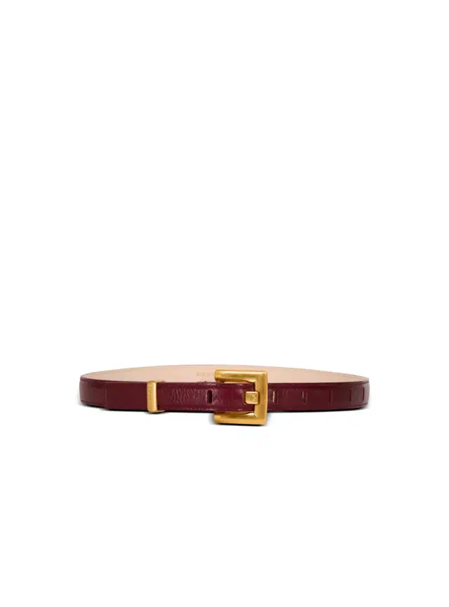 Balmain Anthem calfskin leather belt