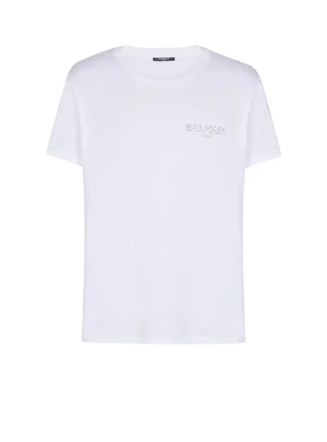Balmain T-shirt with vintage gel  logo
