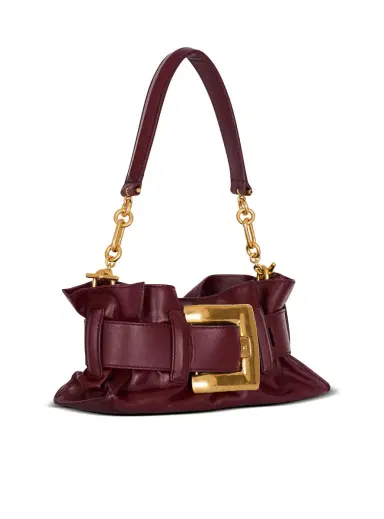 Balmain Mini Anthem bag in calfskin leather | Thumbnail 3