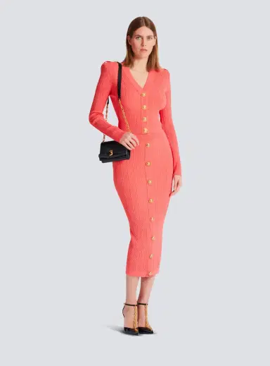 Balmain Cable-knit midi skirt | Thumbnail 2