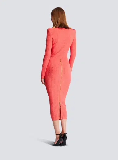 Balmain Cable-knit midi skirt | Thumbnail 4