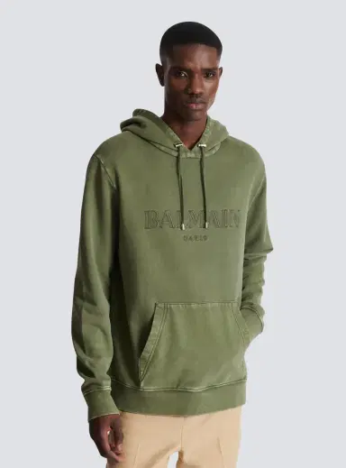 Balmain Vintage  embroidered hoodie | Thumbnail 5