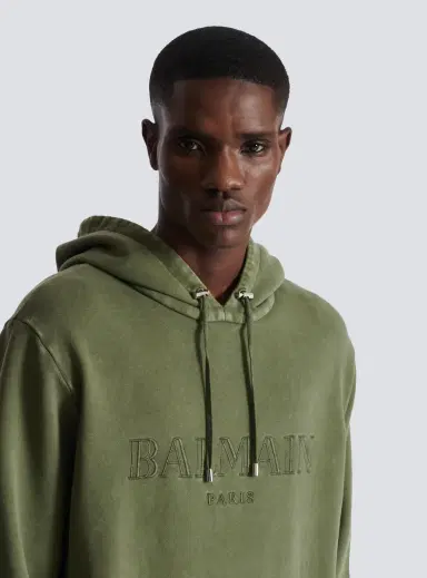 Balmain Vintage  embroidered hoodie | Thumbnail 6
