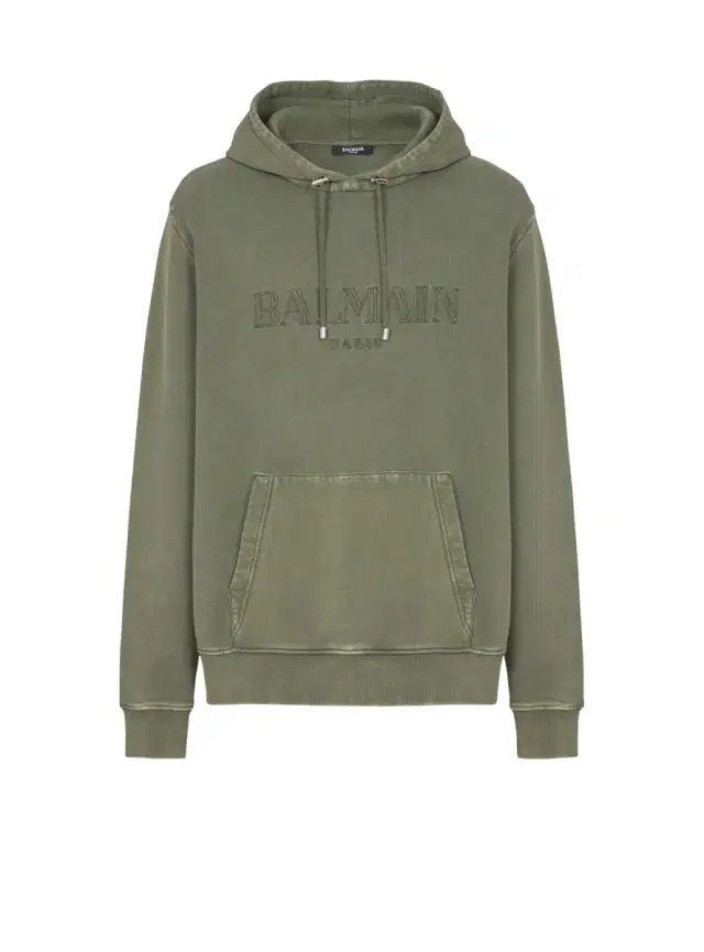 Balmain Vintage  embroidered hoodie