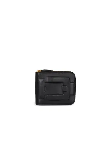 Balmain Anthem calfskin leather card holder | Thumbnail 1