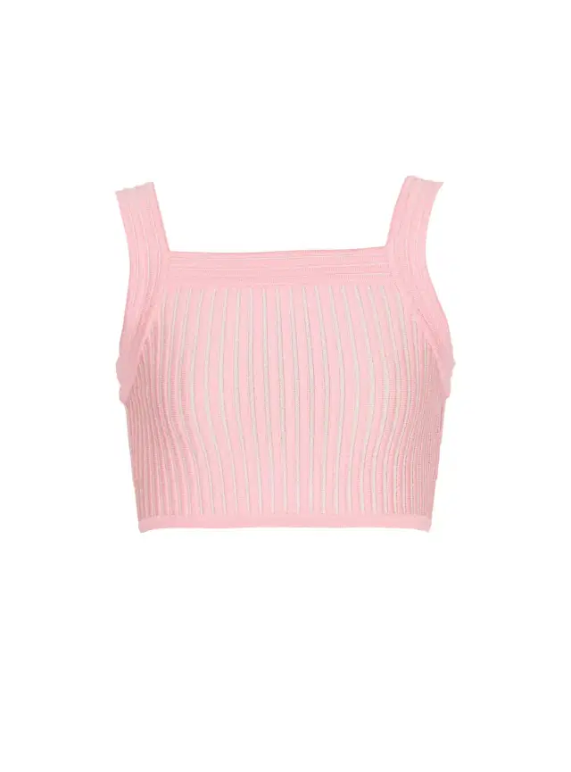 Balmain Textured knit top