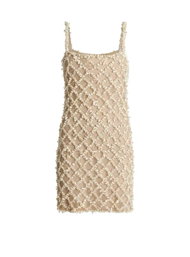 Balmain Mesh shell dress