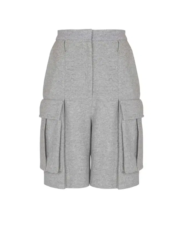 Balmain Wool Bermuda shorts