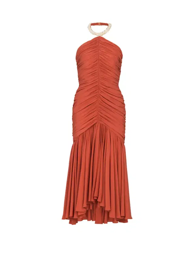 Balmain Crepe shell dress