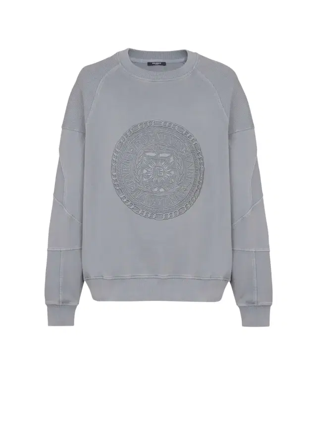 Balmain Embroidered  Médaille sweatshirt