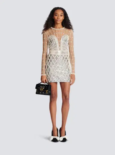 Balmain Short beaded dress | Thumbnail 2