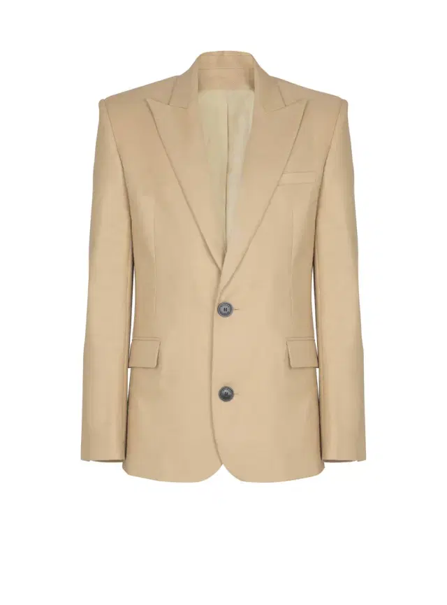 Balmain Canvas 2-buttons jacket