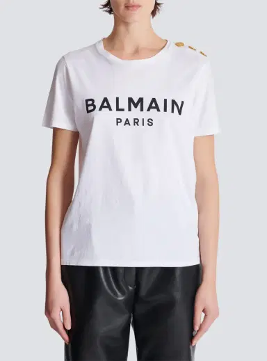 Balmain T-shirt with Paris print | Thumbnail 7 Balmain T-shirt with Paris print | Thumbnail 7