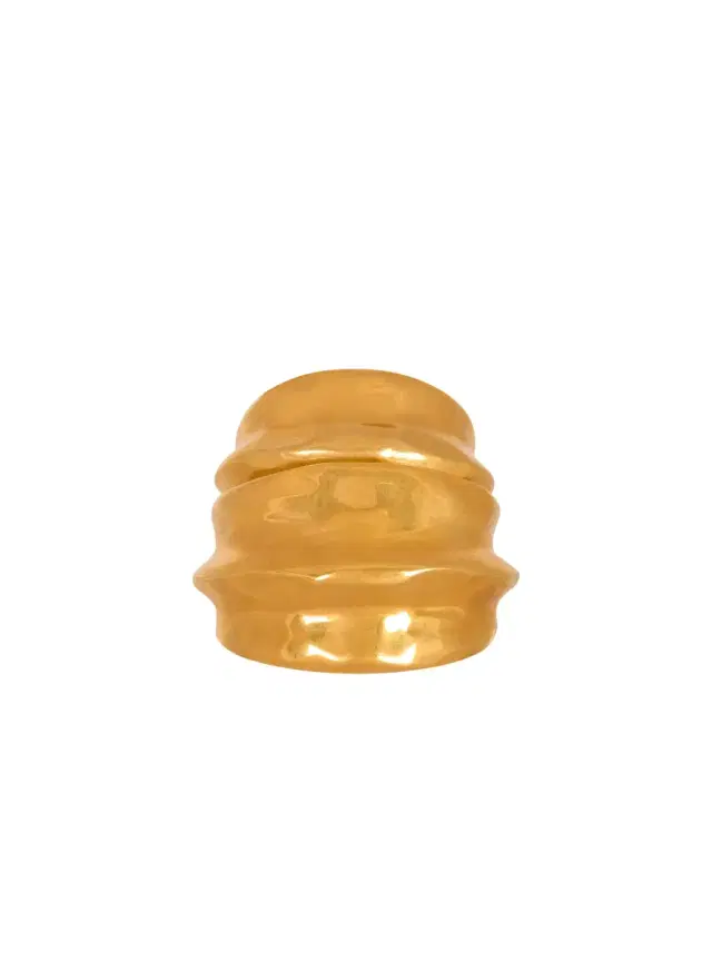 Balmain Brass bamboo cuff