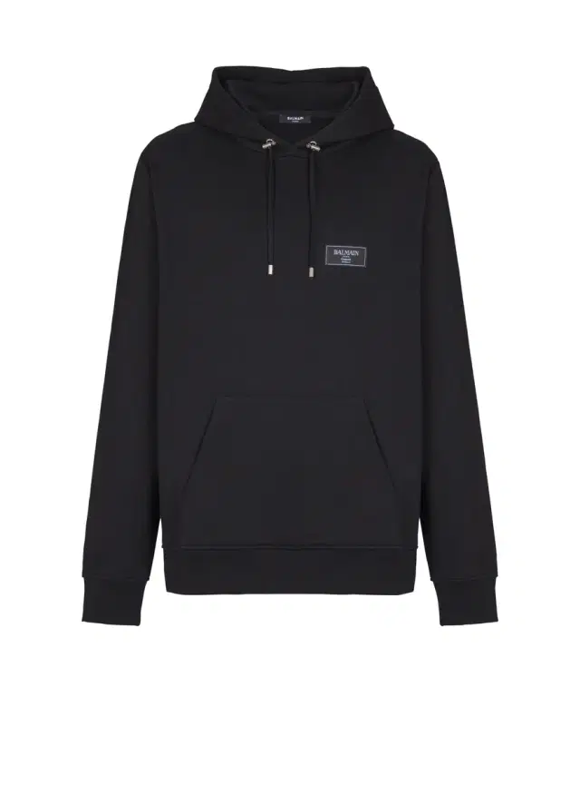 Balmain Hoodie with  Couture label