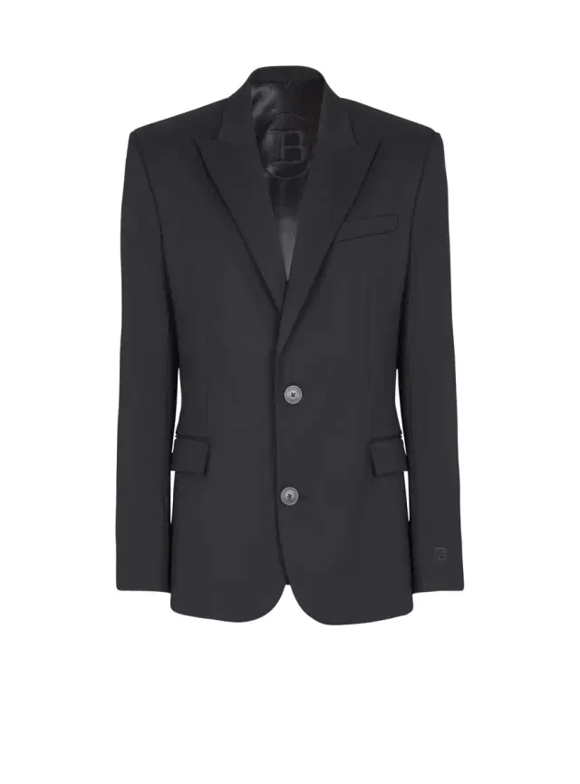 Balmain 2-buttons wool jacket