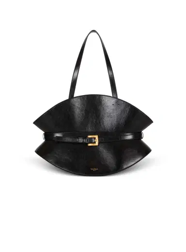 Balmain Medium Shuffle bag in calfskin leather | Thumbnail 1 Balmain Medium Shuffle bag in calfskin leather | Thumbnail 1