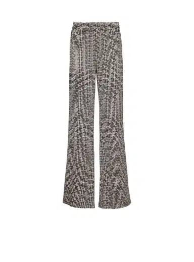 Balmain Monogrammed flowing trousers | Thumbnail 1