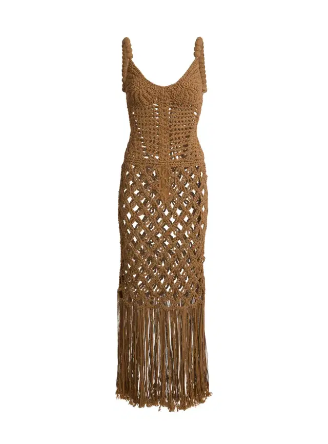 Balmain Crochet dress