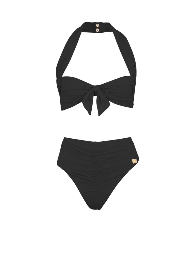 Balmain Plain two-piece swimsuit