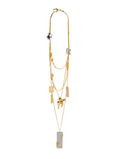 Balmain Long Miami pendant necklace | Thumbnail 1 Balmain Long Miami pendant necklace | Thumbnail 1