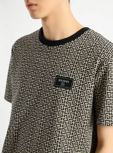 Balmain Monogram jacquard T-shirt | Thumbnail 5