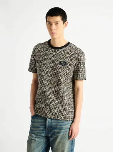 Balmain Monogram jacquard T-shirt | Thumbnail 7